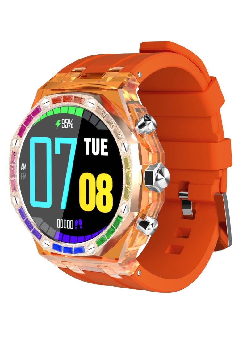 CristalloAP Smart Watch Transparent dial with 1.43inch…
