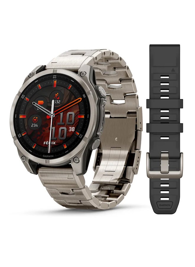 Fenix 8 - 47MM - Up To 16 Days Battery…
