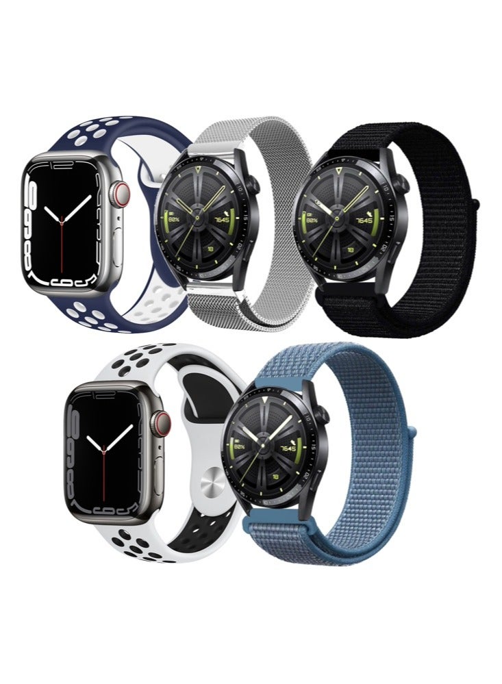 5pcs Watchband Bundle Compatible with all Samsung,…