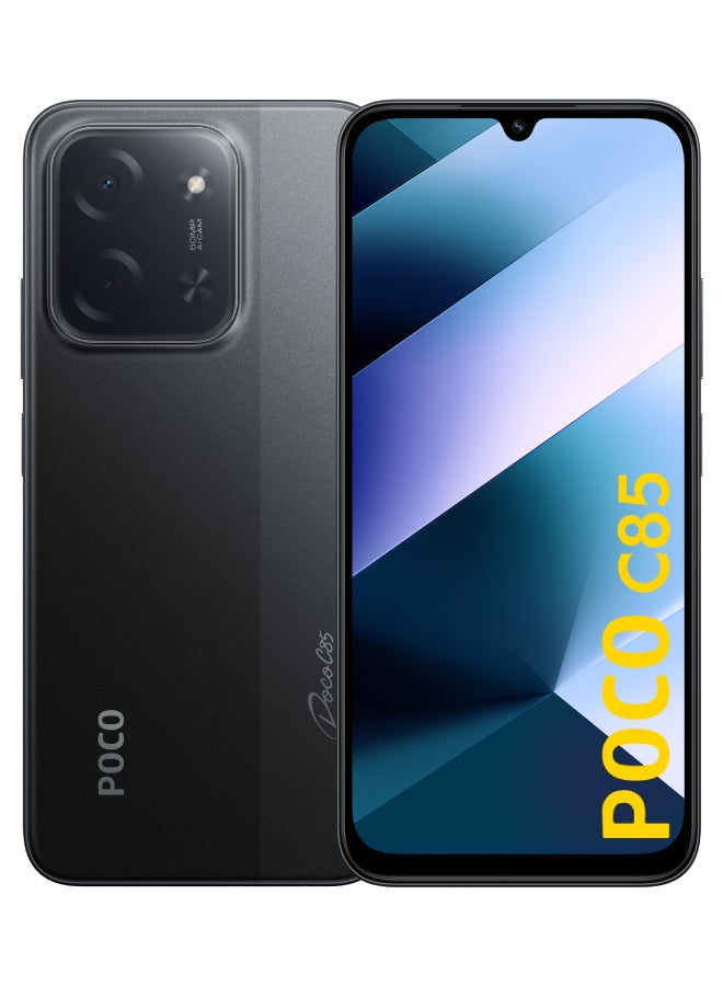 POCO C85 Dual SIM Black 6GB RAM 128GB…