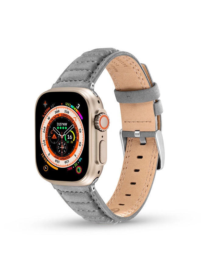 Compare Timberland Amoskeag Grey Leather Unisex Universal Watch Strap 22mm  TDOUS0001606 at KSA Price