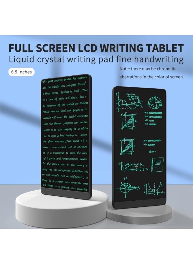 Black LCD Writing Tablet, Full Screen Erasable…