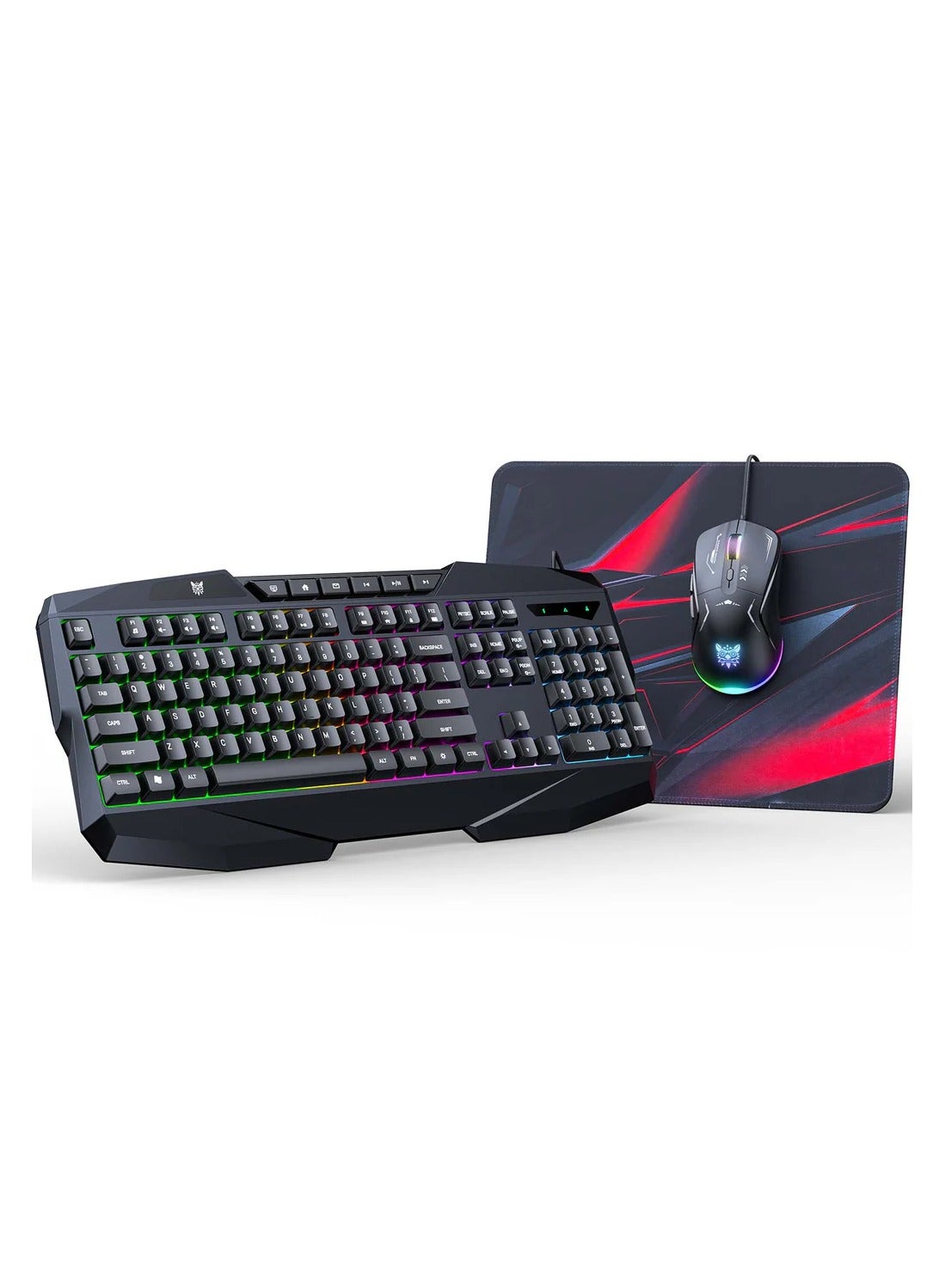 Compare ONIKUMA TZ3006 3 in 1 Gaming Combo  G22 Keyboard  CW917 Mouse MP002 Mouse Pad at KSA Price