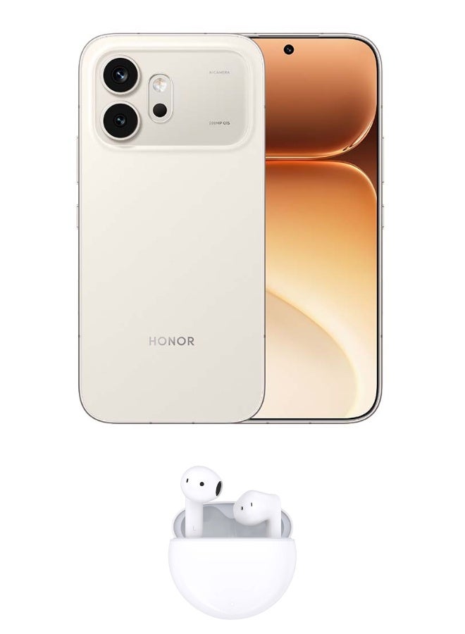 Compare 600 5G Dual SIM 12GB RAM 256GB Golden White With Free Choice Earbuds X7e & Back Cover Color of gifts may vary at KSA Price
