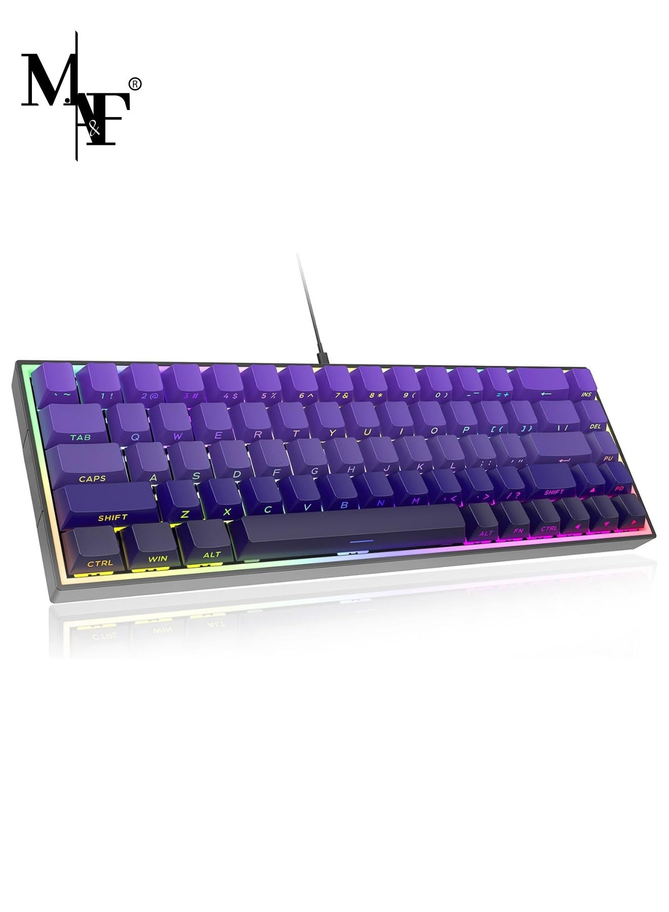 60% Gaming Mechanical Keyboard,Ultra Compact Mini…