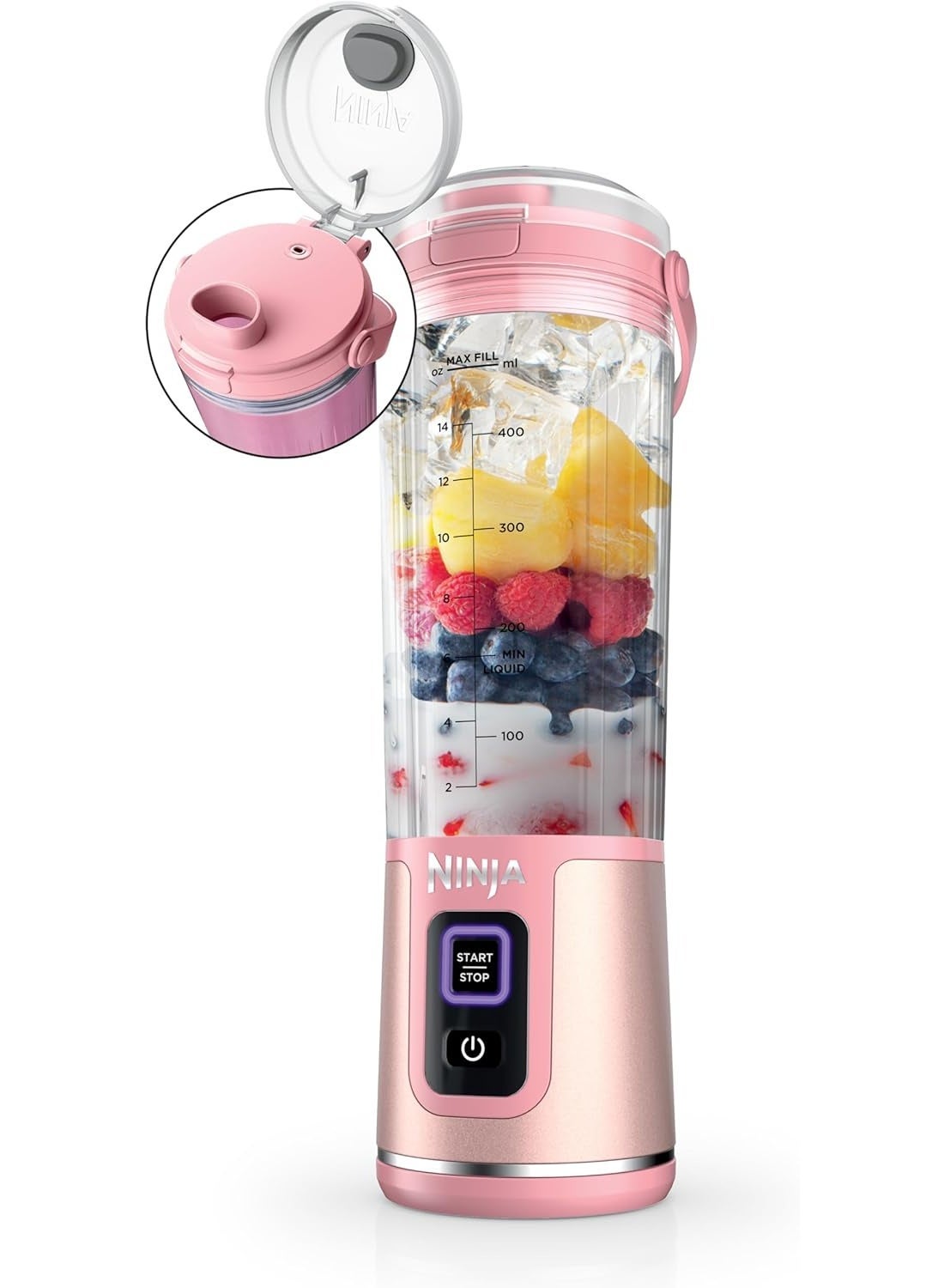 Blast Portable Blender 530ml – Cordless Personal Smoothie…