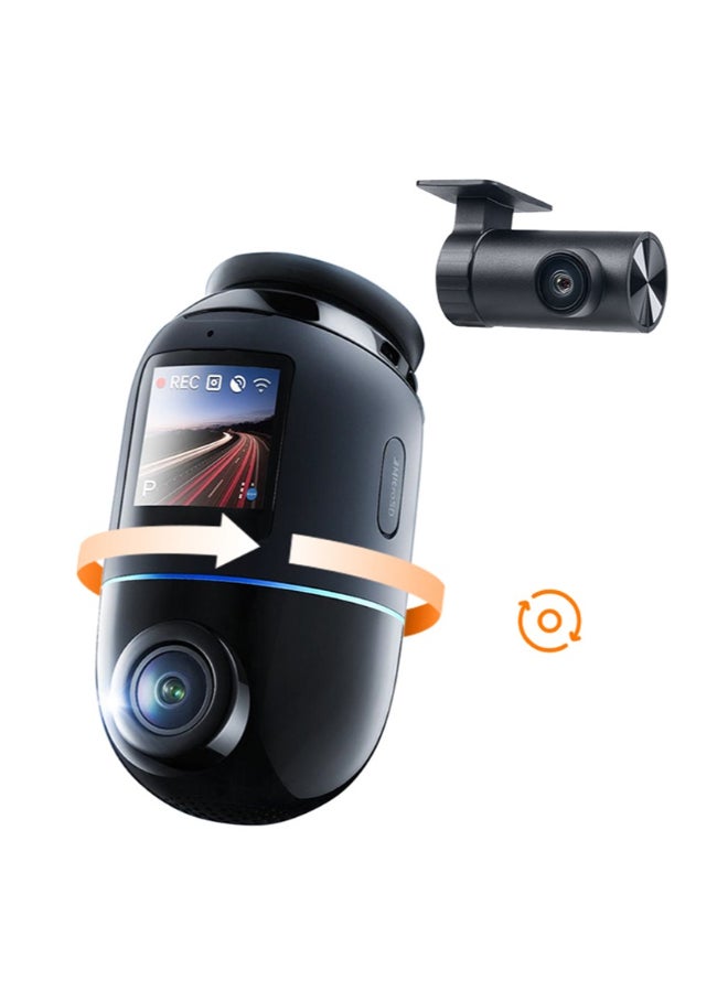 Compare 70mai Dual Dash Cam Front and Rear 4K X800 128G, Car Camera for Cars with Sony IMX678, STARVIS 2 Night Vision, HDR 360°, 4G LTE, AI Motion Detection, ADAS, 5GHz WiFi 6, Parking Monitor, Voice Control at KSA Price