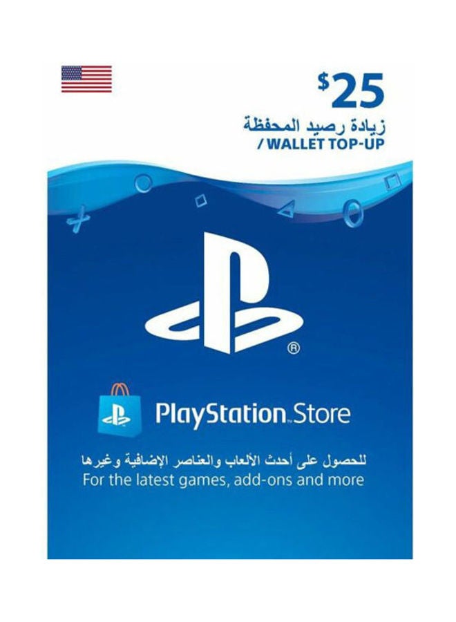 Compare Playstation US 25 USD Gift Card at KSA Price