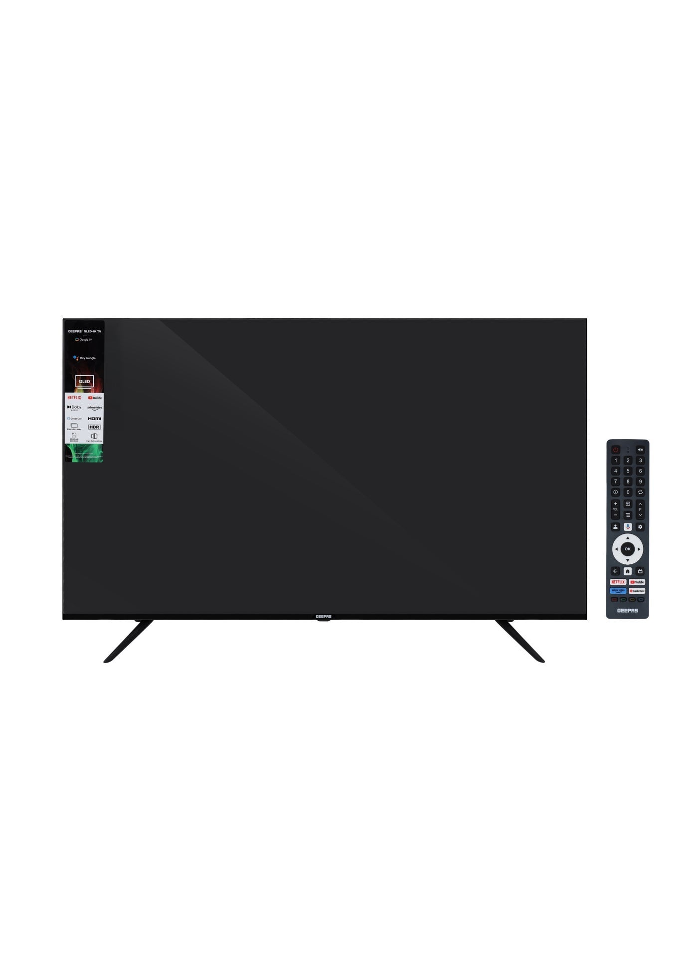 Compare 75 4K Ultra HD QLED Google TV | Sharp Picture with Sleek Design, with Builtin Apps | Dolby Audio, HDMI & USB Connectivity | Voice Remote with Google Cast | GLED7535GTQLD at KSA Price