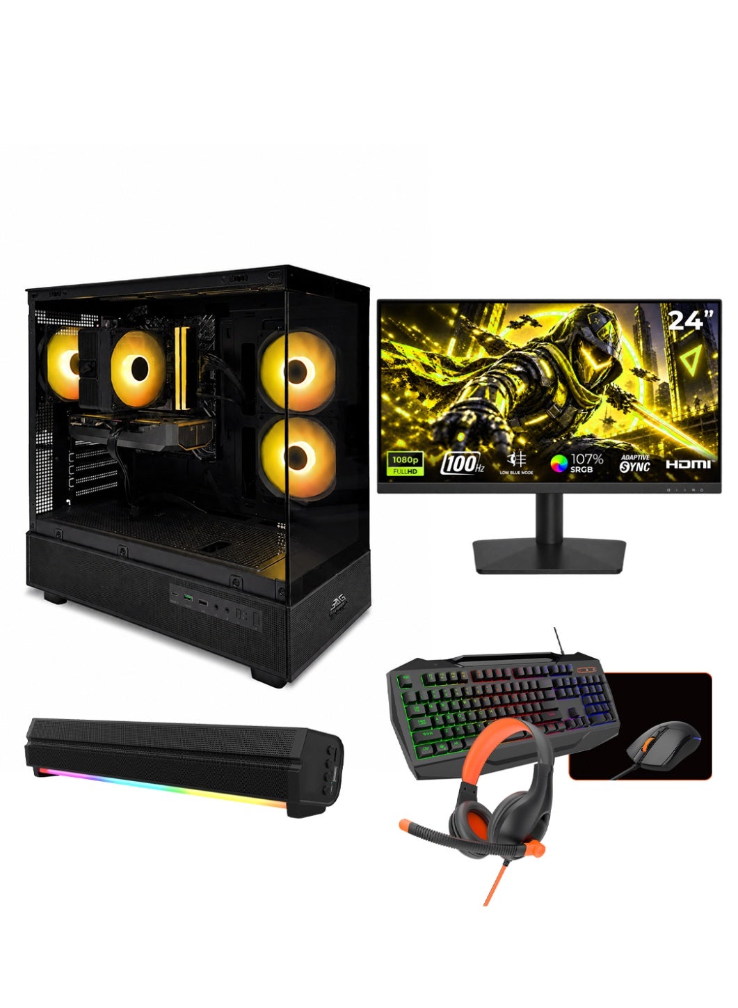 All In One Gaming PC Bundle - Intel…