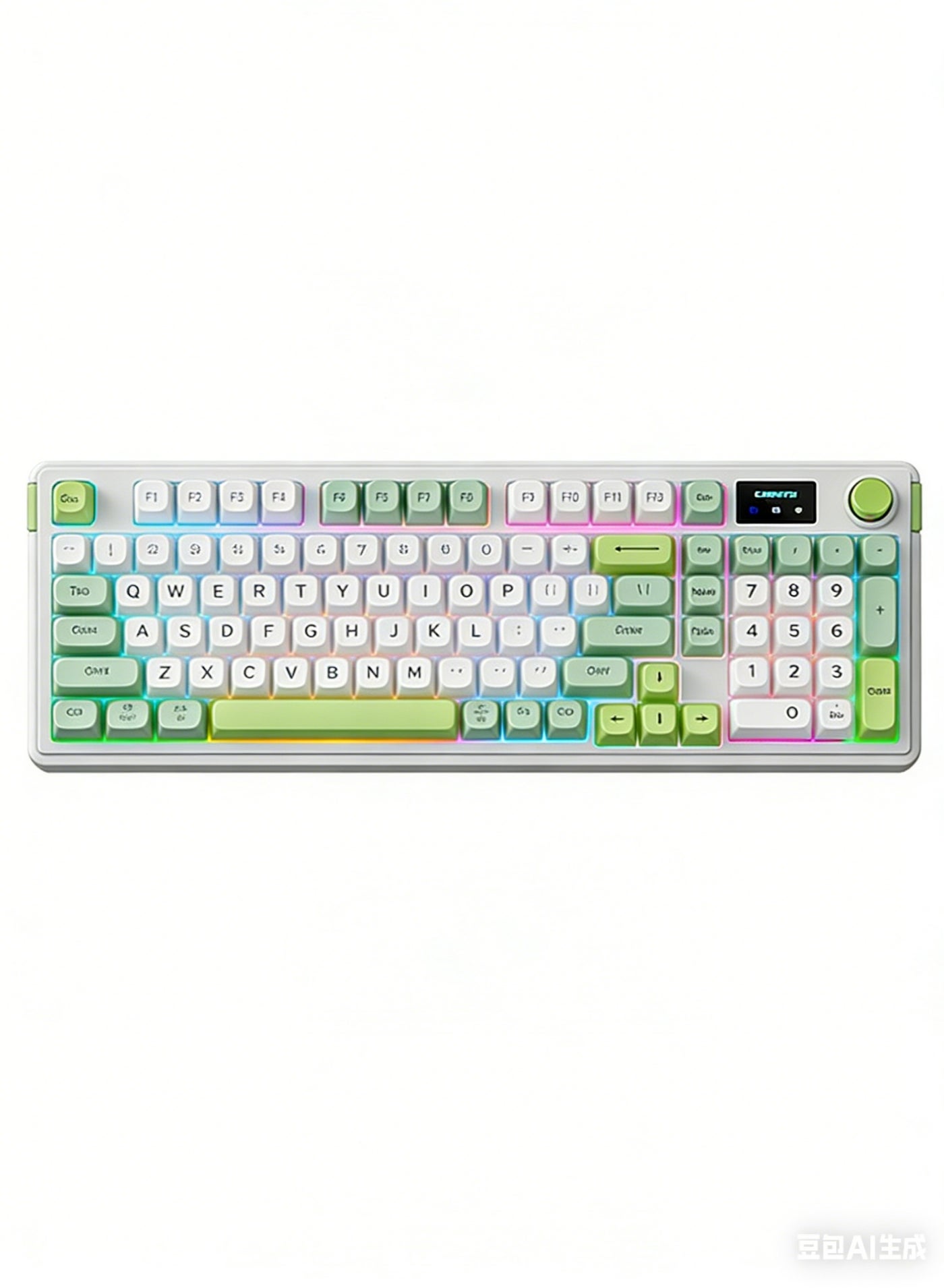 Compare L98 TripleMode Mechanical Keyboard,Wireless Hot Swappable Bluetooth Keyboard with Knob &RGB Backlit at KSA Price