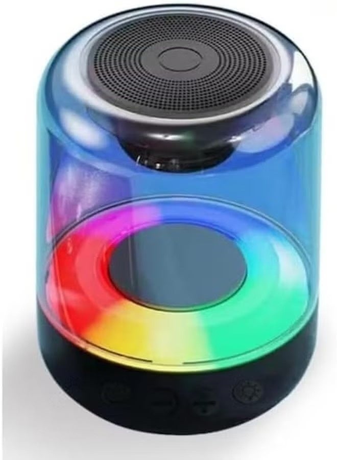 Compare SQ300 Portable Quran Speaker Full MP3 Audio Player with Color Changing LED Light, App & Remote Control, TF Card Slot, AUX Connectivity, Rechargeable Islamic Azan Speaker for Home at KSA Price