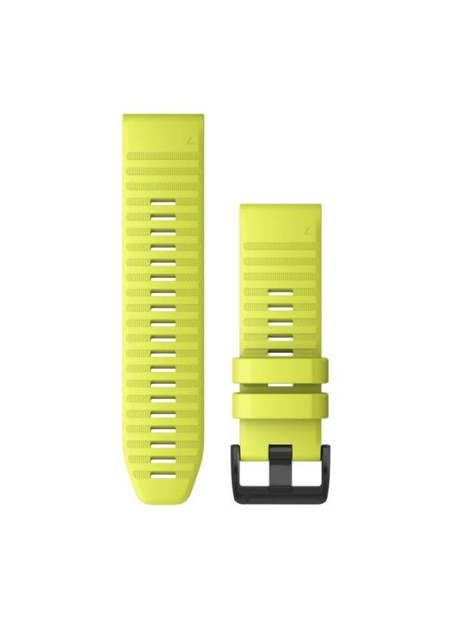 Compare Quickfit 26 Watch Bands  Silicone MediumLarge Amp Yellow at KSA Price