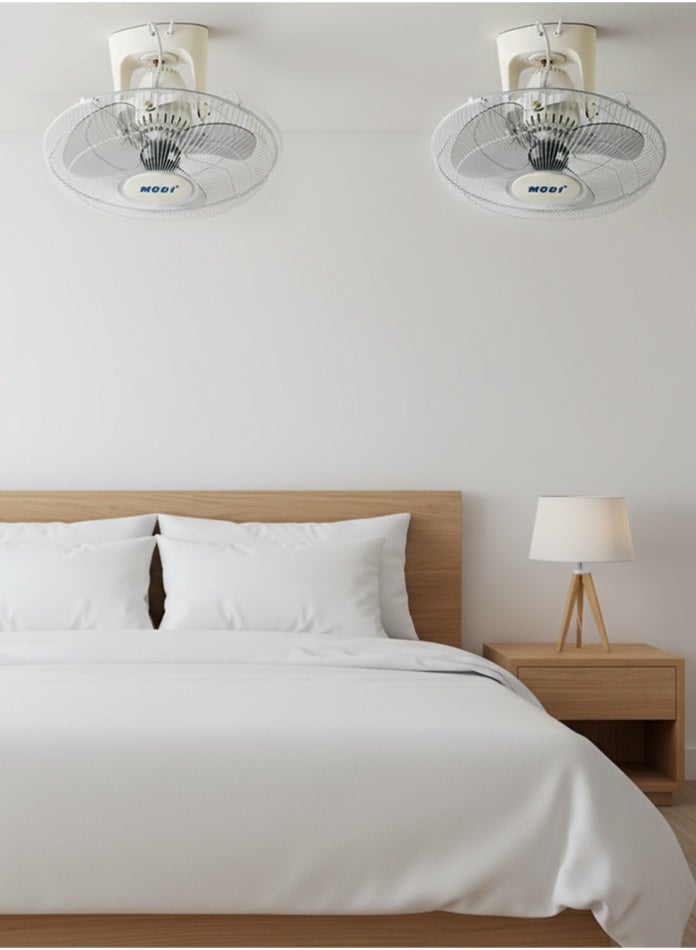 Ceiling Mounted Orbit Fan with Oscillation 16-Inch…