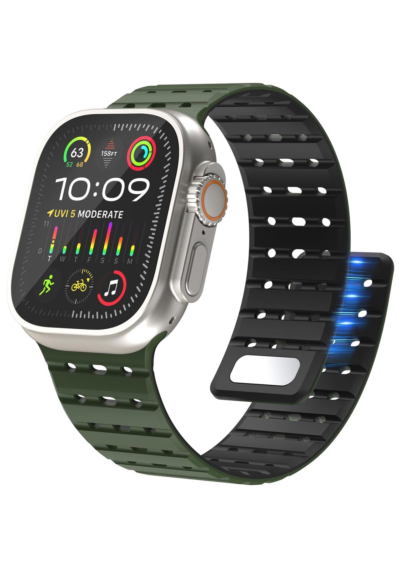Magnetic Sport Band for Apple Watch Ultra -…