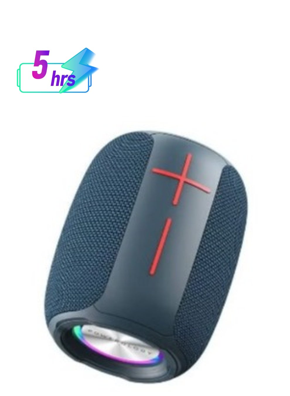 Compare Powerology Ghost Wireless Speaker 1500mAh, Strong Welding Sound Quality Effect, IPX5 WaterResistant, HandsFree Function, 45H PlayTime, Enhanced Bass, Bluetooth 5.0 Connectivity  Navy Blue at KSA Price