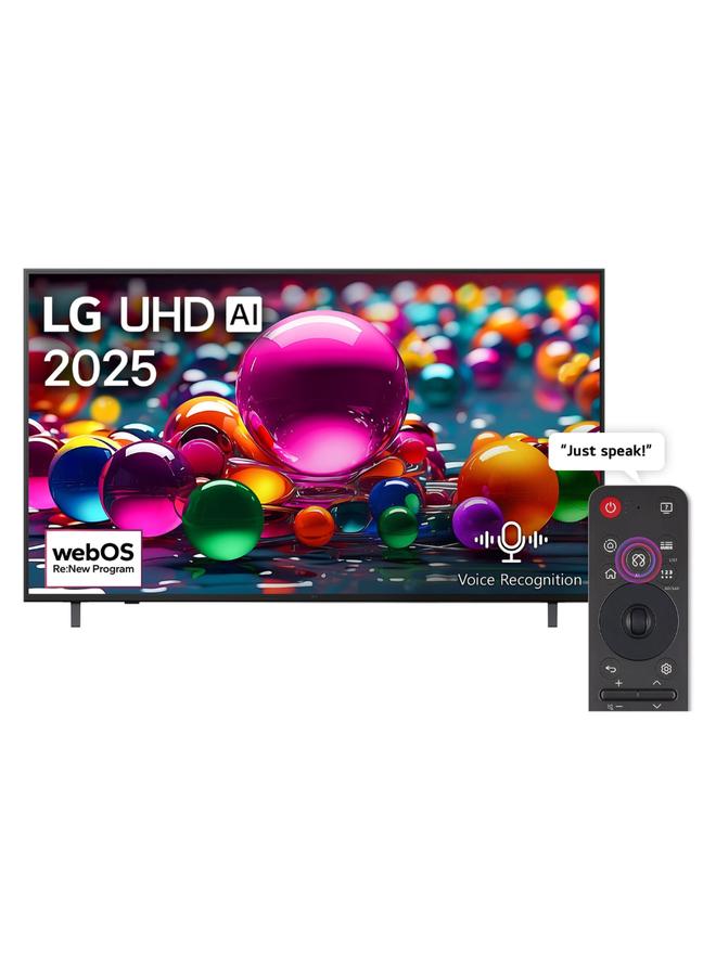 65 inch LG UHD AI UA8500 4K Smart TV…
