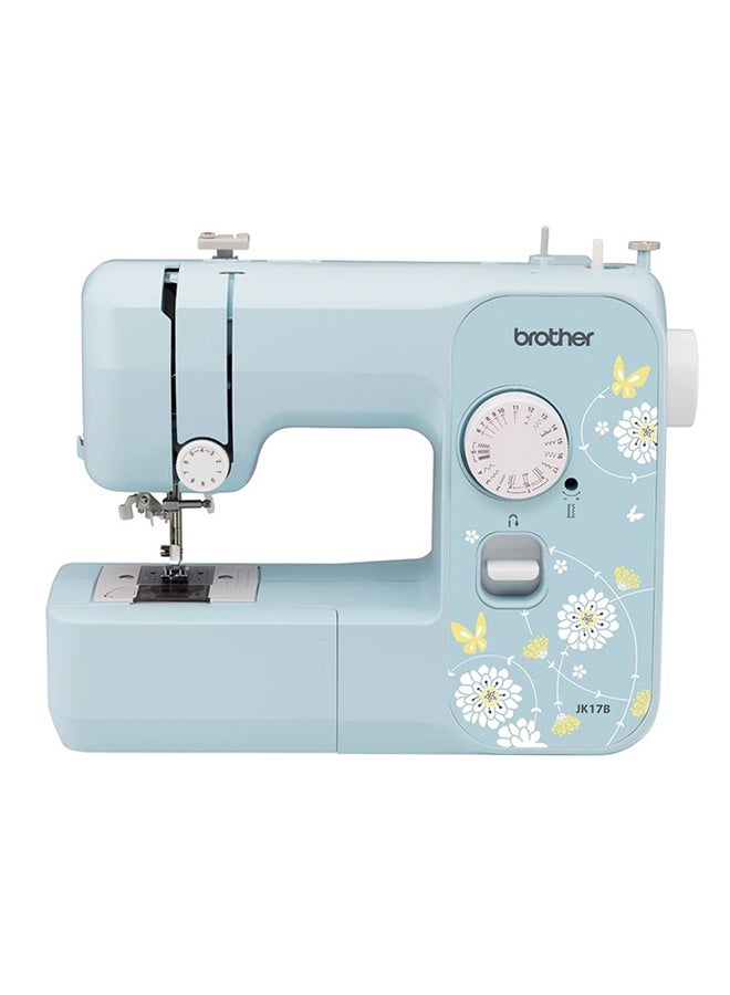 Compare Compact Electric Sewing Machine And Easy To Use Sewing And Mending Machine | Featuring 17 BuiltIn Stitchesand Free Arm Conversion | QuickSet DropIn Top Bobbin | 4Step Buttonhole And A BuiltIn Needle Threader F at KSA Price