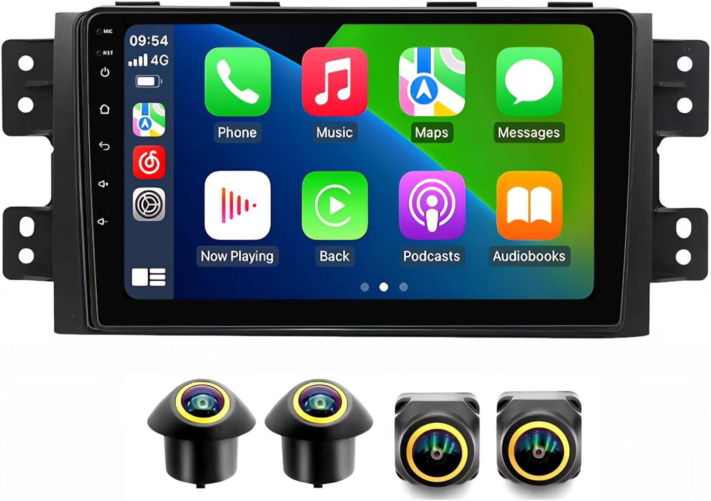 Compare Kia Mohave Car Stereo with Apple CarPlay and Android Auto at KSA Price