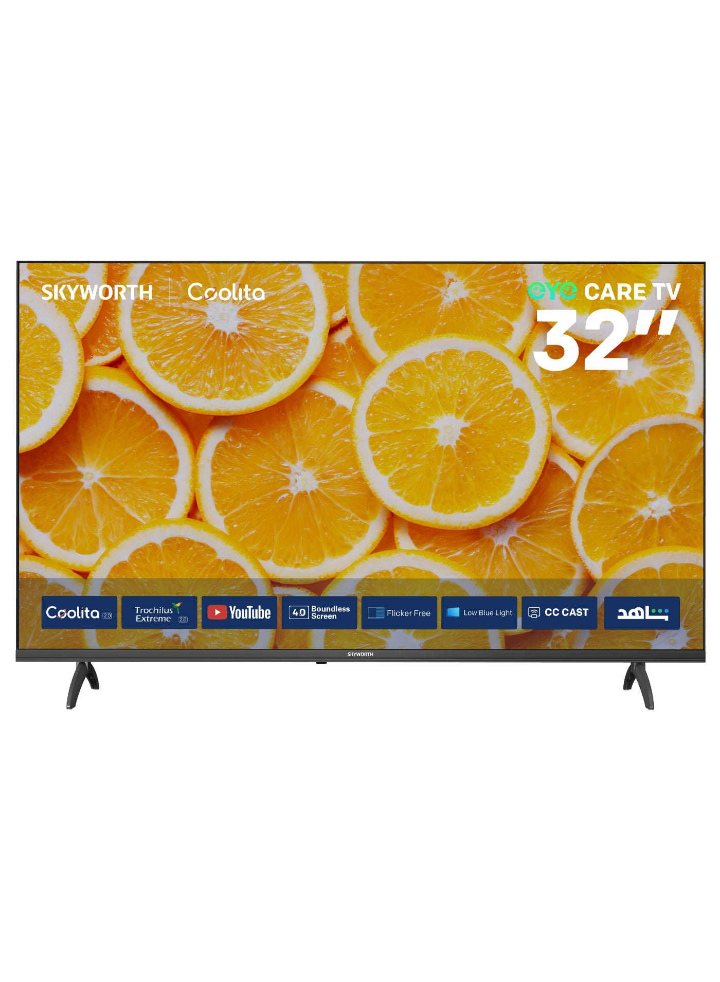 Compare 32 2K LED Smart TV, Eye Care 2.0, Coolita 3.0, 60Hz, HDR10, Dolby Audio, 2Year Warranty, 32E5000G BLACK at KSA Price