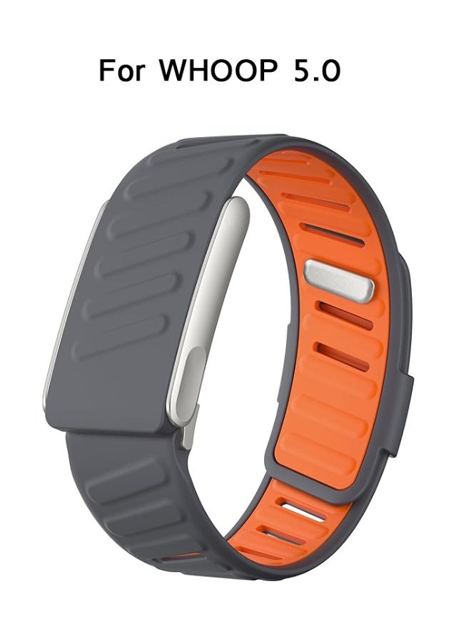 Silicone Sport Band Compatible with Whoop 5.0 Band…