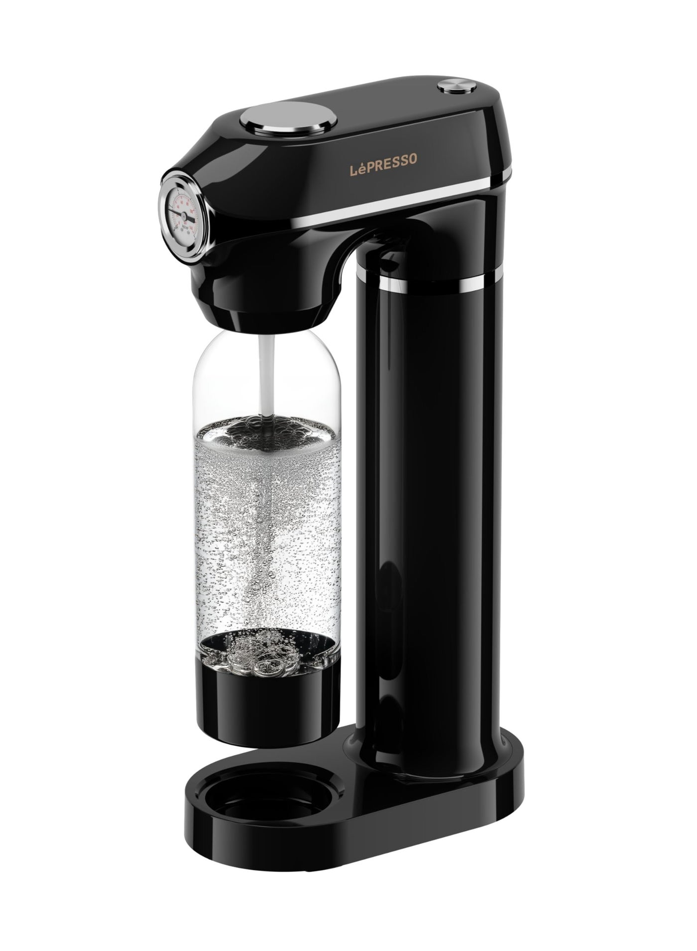 Carbonator Sparkling Water Maker with Pressure Release…