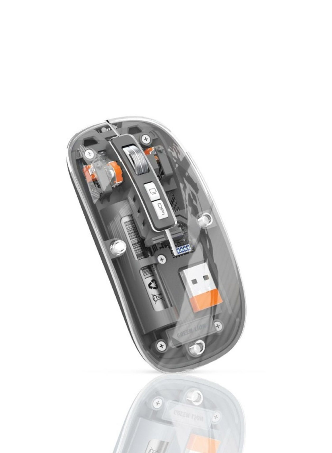 Transparent Mouse with Adjustable Optical Resolution,…