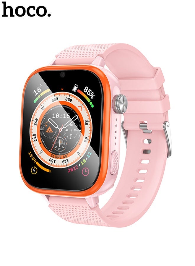 Kids Watch - Hoco Y101 Smart Watch Kids - Pink…