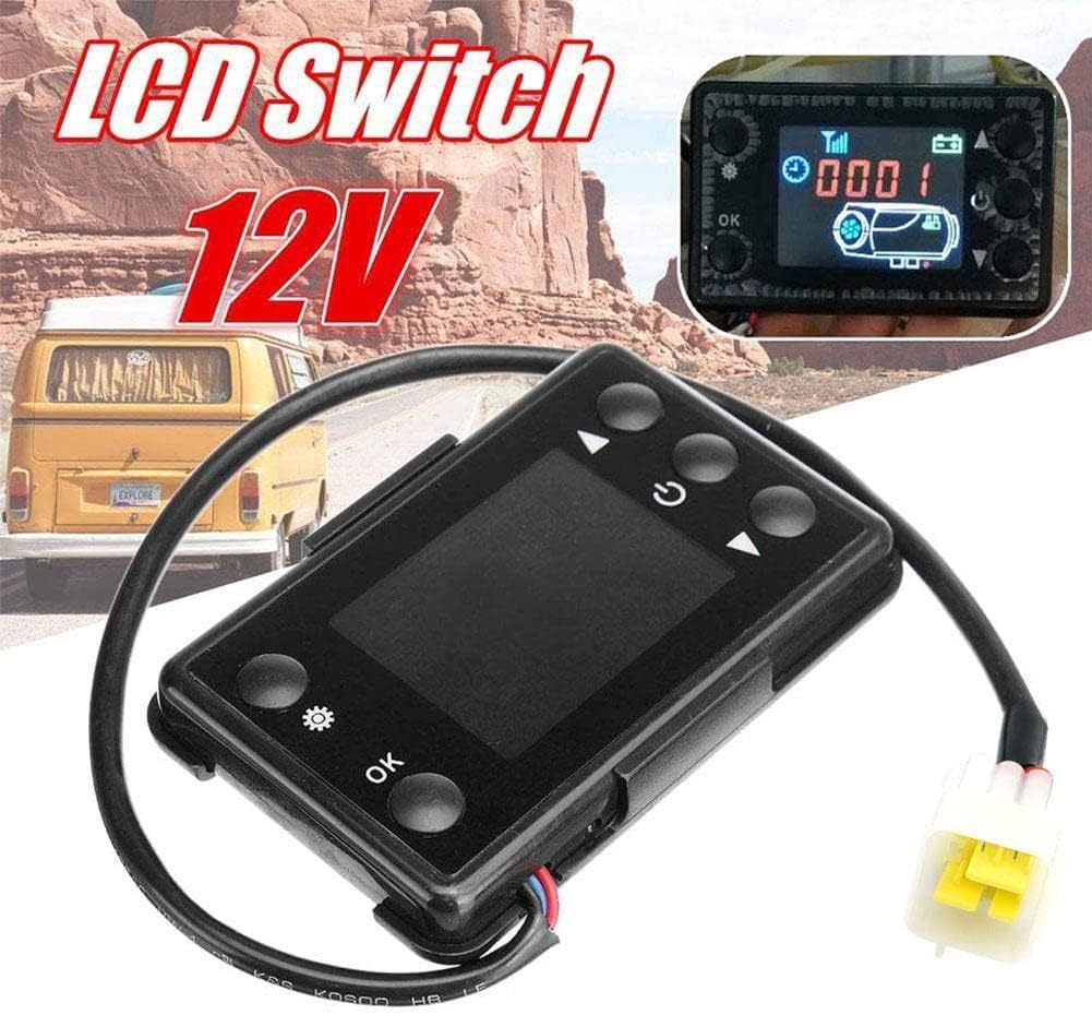 Compare 12V Air Heter LCD Monitor Switch Control Controller ord Motherord Vn F7H7 Cmper Minord for Car Remote at KSA Price
