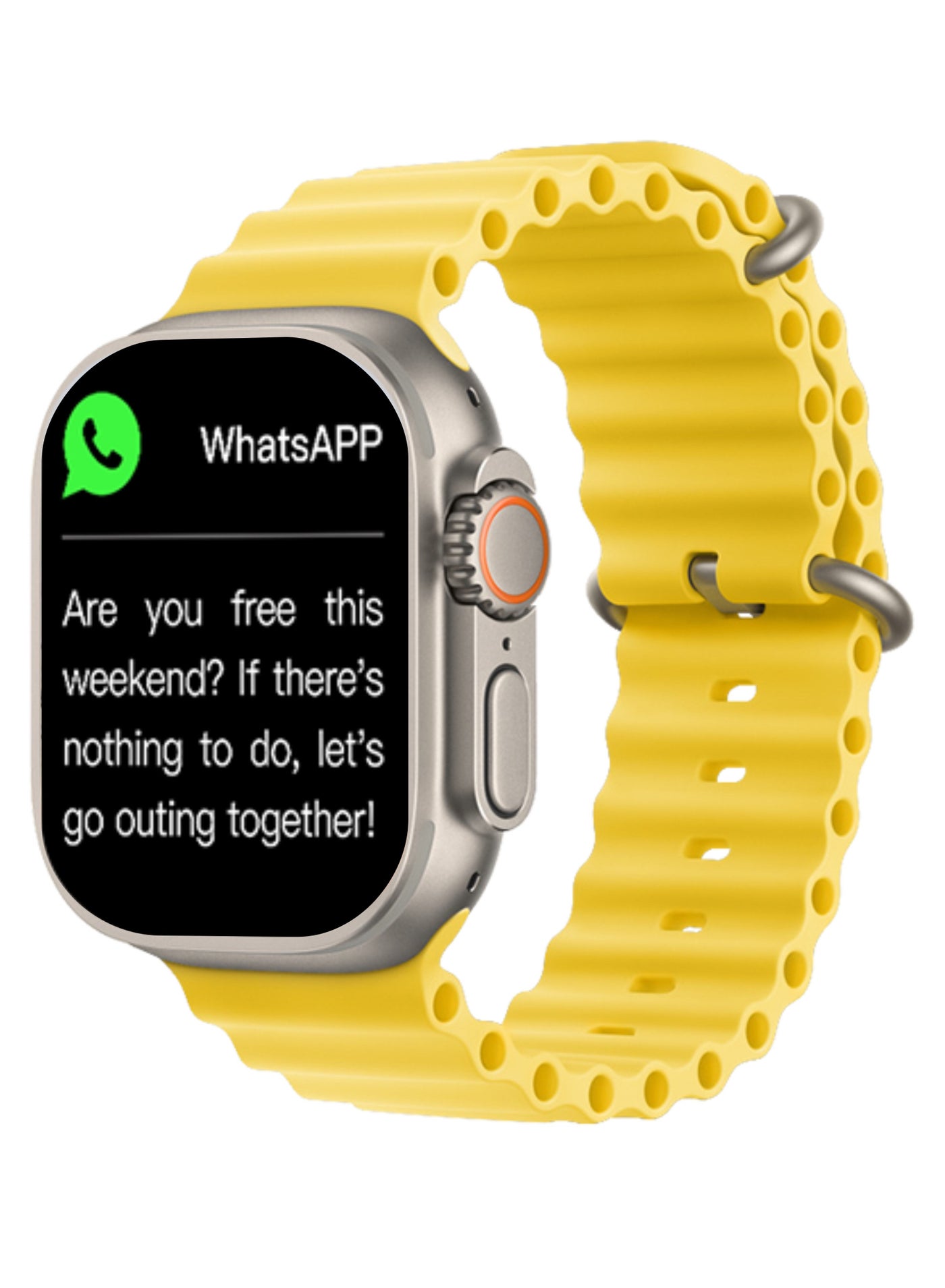Compare T900 Ultra Wireless Charging New Features Super Fast Latest Smart Watch Yellow at KSA Price