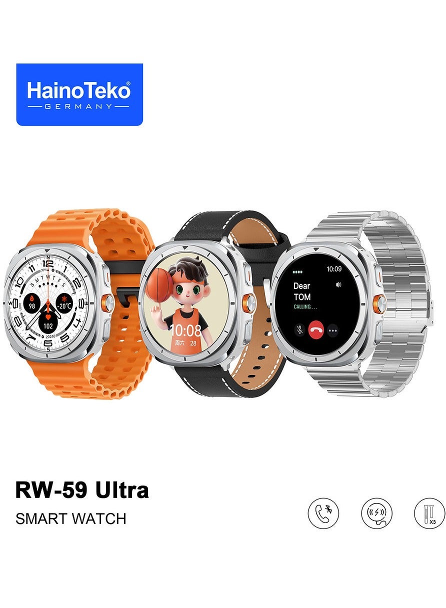 Haino Teko Germany RW59 Ultra Smart Watch With AMOLED…