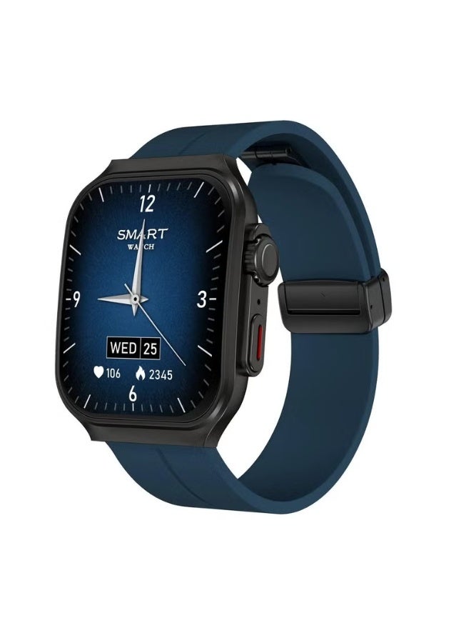 Compare OV88 Curved Screen Smart Watch for Men & Women – 2.01 HD Display, 120+ Sport Modes, Heart Rate & SpO2 Monitoring, Bluetooth Calling, Fashionable Fitness Tracker for Android & iOS at KSA Price
