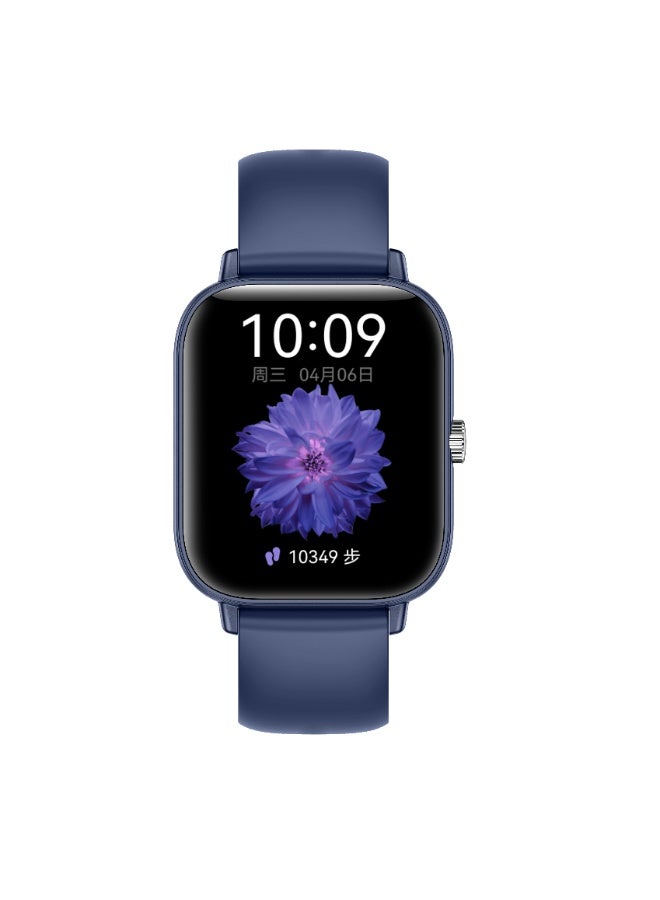 Compare Xcell Apollo W5 Smartwatch, 1.85 HD Display, Bluetooth Calling, Magnetic Charging, HeartRateBPSpO?, IP67, 7Day Battery, Multi Language, iOSAndroid Compatible Blue Frame with Blue Silicon Strap at KSA Price