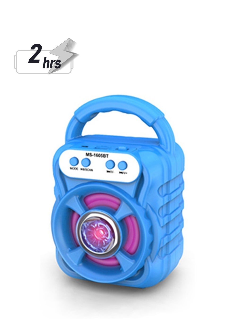 Compare Portable Bluetooth Speaker Mini Computer Audio Subwoofer Speaker Blue at KSA Price