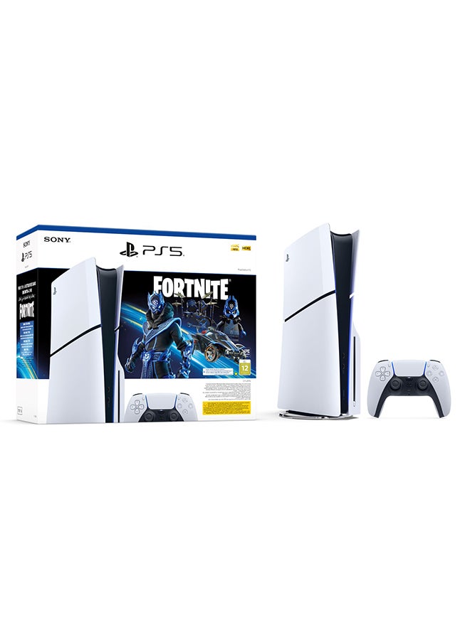 Compare PlayStation5 Disc Edition UAE Version – Fortnite Cobalt Star Bundle at KSA Price