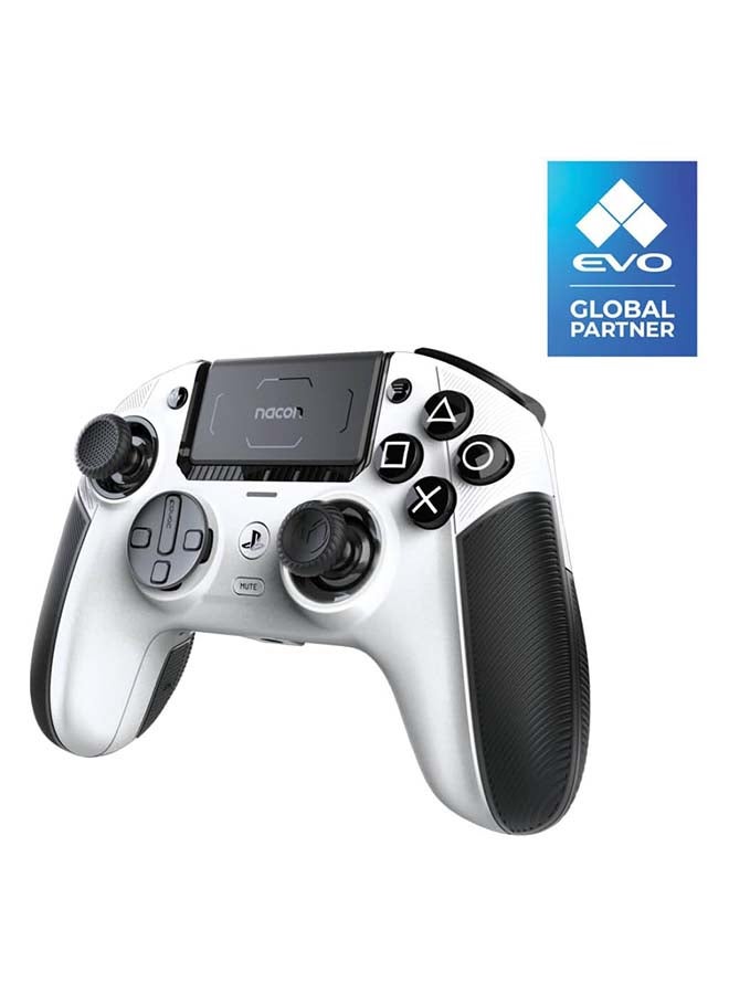 Compare NACON Revolution 5 Pro Officially Licensed PlayStation Wireless Gaming Controller for PS5  PS4  PC  Hall Effect, Trigger Stops, Mappable Buttons, Bluetooth Audio  BlackWhite at KSA Price