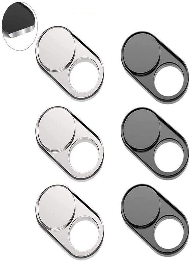 Compare Webcam Cover Slide Metal Magnet Sliding Web Camera Cover slider for Laptops Macbook Pro HP iMac iPhone Cellphonefor Protecting Your PrivacyStrong Adhesive6 packs3black+3silver at KSA Price