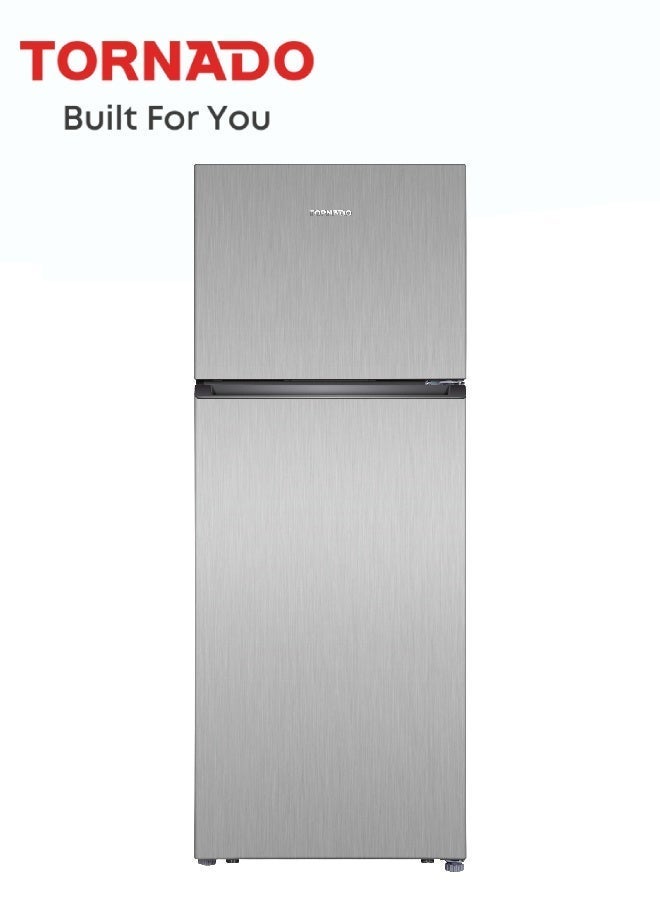 Compare 420 Liters TORNADO TopMount Refrigerator No Frost, Multi Air Flow System, Super Cooling, Silver  RFTCN420PT0GINE  1Year Full Warranty & 5Year Motor Warranty at KSA Price