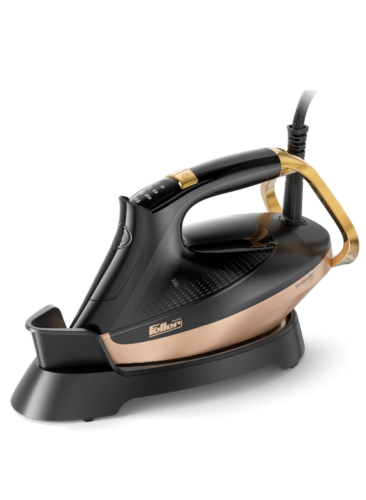 Feller Germany Vanguard Plus Steam Iron 3000W,Grab-to-Steam…