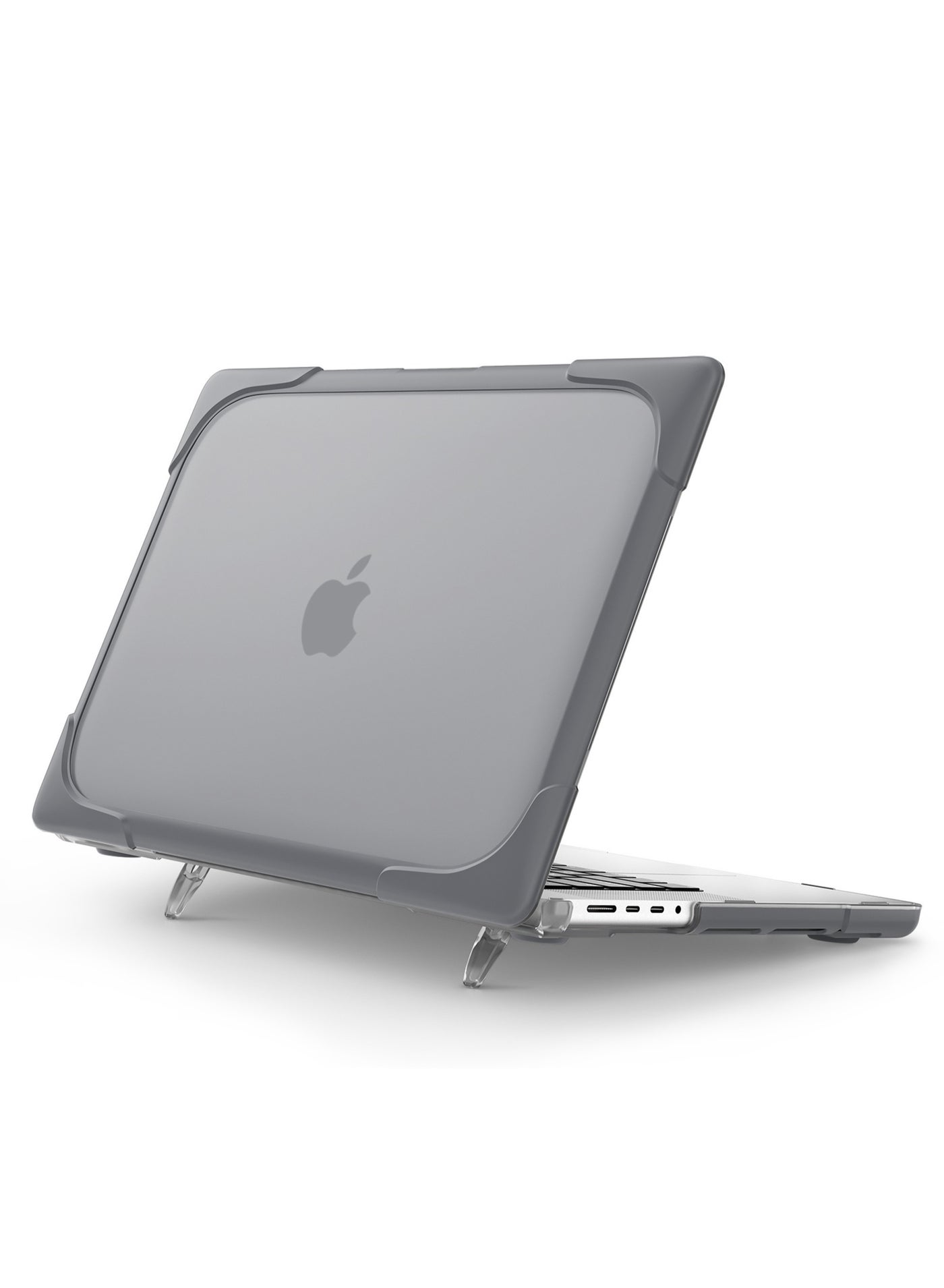 Compare MacBook Pro 14.214 Inch Case 20232021 Release A2779  A2442 with M2 M1 ProMax Chip Heavy Duty Hard Shell Dual Layer Protective Cover with Fold Kickstand for MacBook Pro at KSA Price