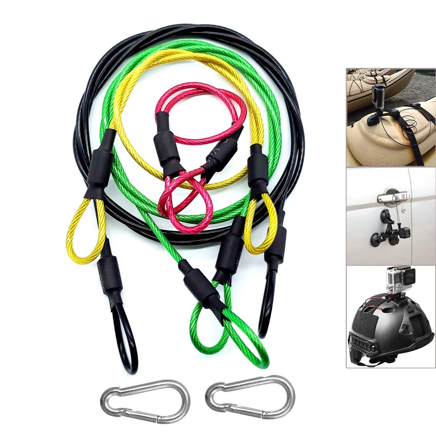 DERMAEX Atoptek Camera Safety Tether, Stainless Steel…