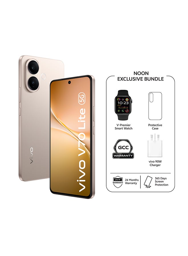 V70 Lite AI 5G Dual SIM Gold 8GB RAM…