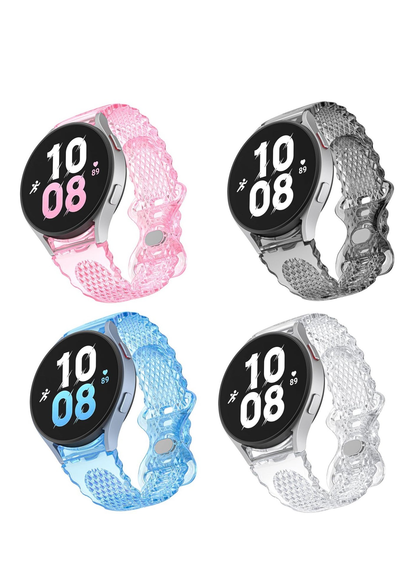 No Gap Transparent Hard TPU Strap Replacement,…