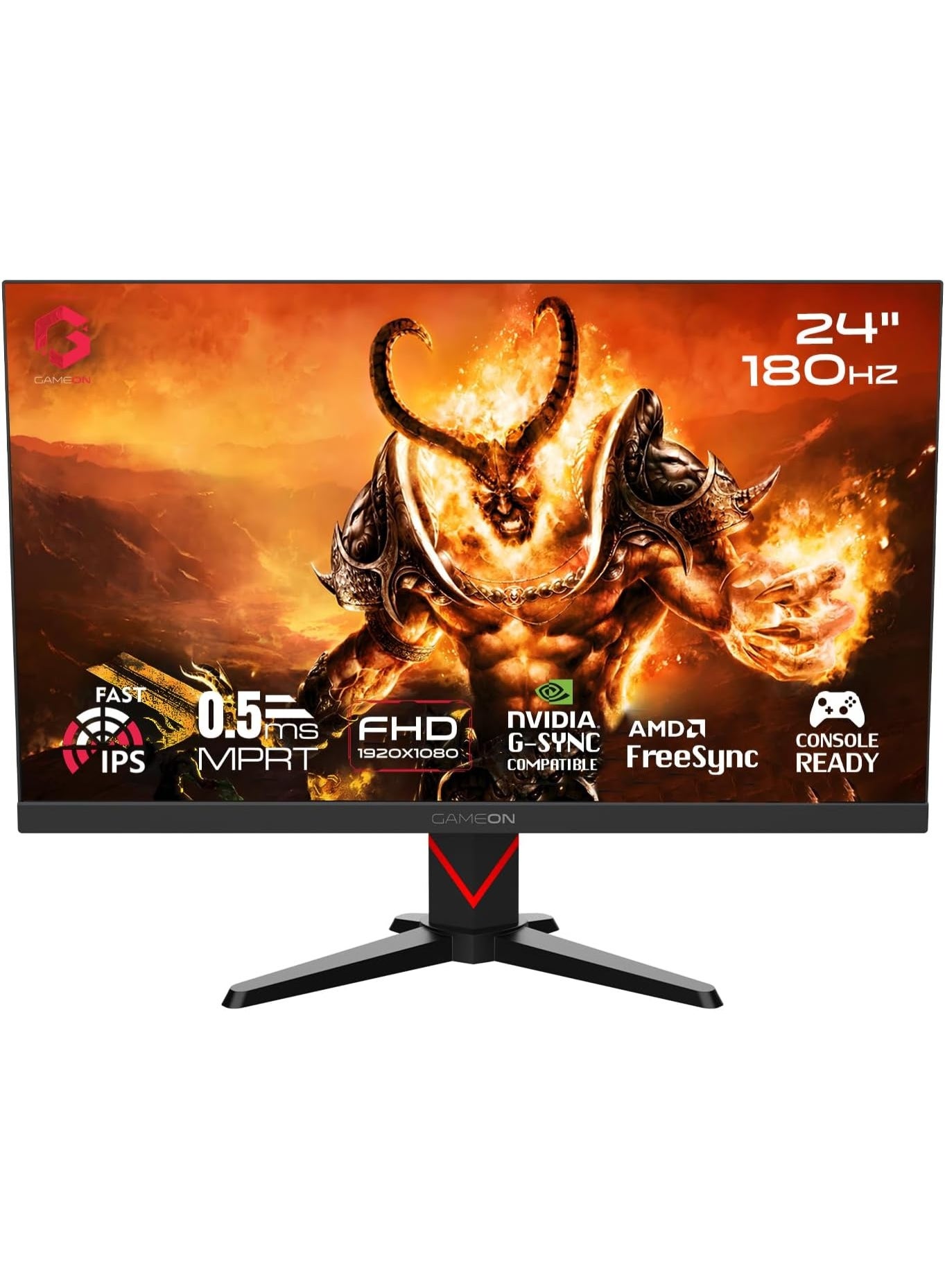 24 Inch FHD IPS Gaming Monitor 180Hz Overclocked…