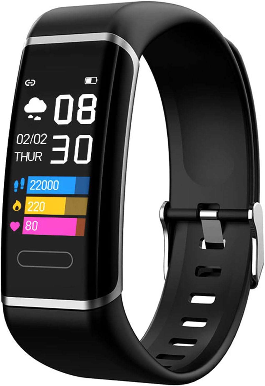 Compare Smart Bracelet Watch, Bluetooth Smart Watch for Women Men, Sports Fitness Tracker IP67 Waterproof Sweatproof Activity Tracker, Heart Rate Monitor,Pedometer,Sleep Monitor,Call SMS Reminder at KSA Price