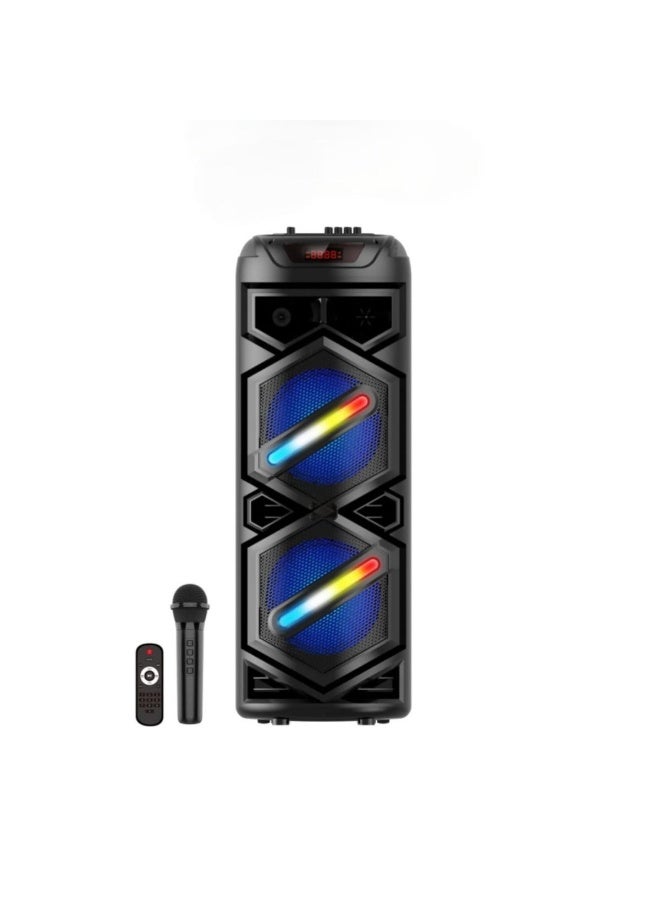 Portable Super Bass Bluetooth Party Speaker with LED…