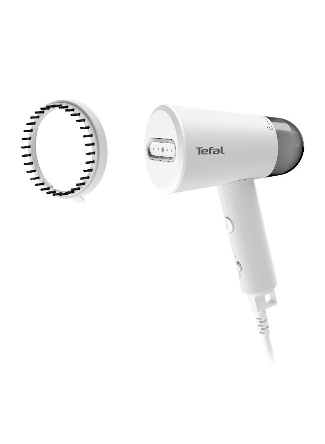 Compare TEFAL Origin Travel Handheld Steamer | TravelFriendly Foldable Format | UltraCompact Design | 1200W | Reliable Steam Performance | 25Second HeatUp Time | Refreshing Steam Power | Nube Grey, White | 2 Years Warranty | at KSA Price