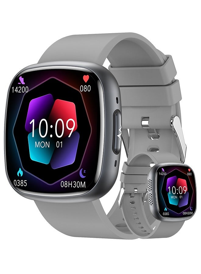 Compare MensWomen Smartwatch, 1.75 Inch High Definition Full Screen Touch, Message Reminder, Point Reminder, Multiple Exercise Modes, Exercise Health Sleep Monitoring, Multi Language Selection, RT ET593 at KSA Price
