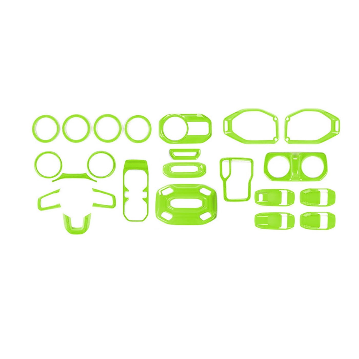 RTTCZ for Wrangler JL Interior Trim Kit Compatible…