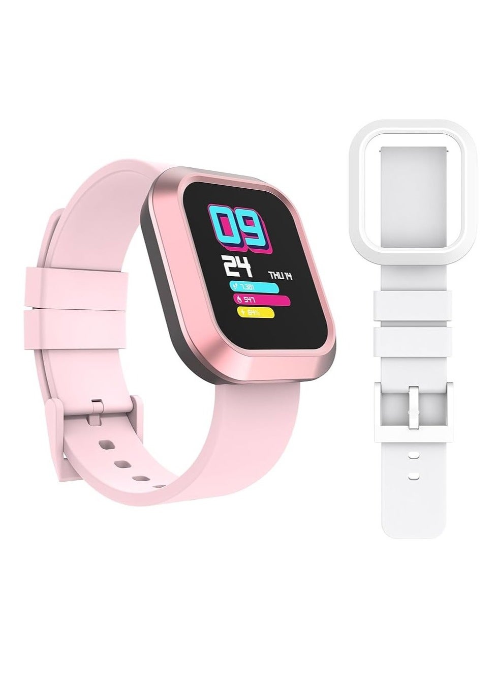 Compare iTouch Unisex Interactive Explorer 3 Watch PinkWhite with Silicone Strap, TF412AC12 at KSA Price